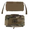 Compact V3 GEN3 Trauma Pouch, Camo MD2 IFAK Tactical First Aid Bag, Medical Utility Pouch For Hunting Vest Plate Carrier Waist Belt Gear
