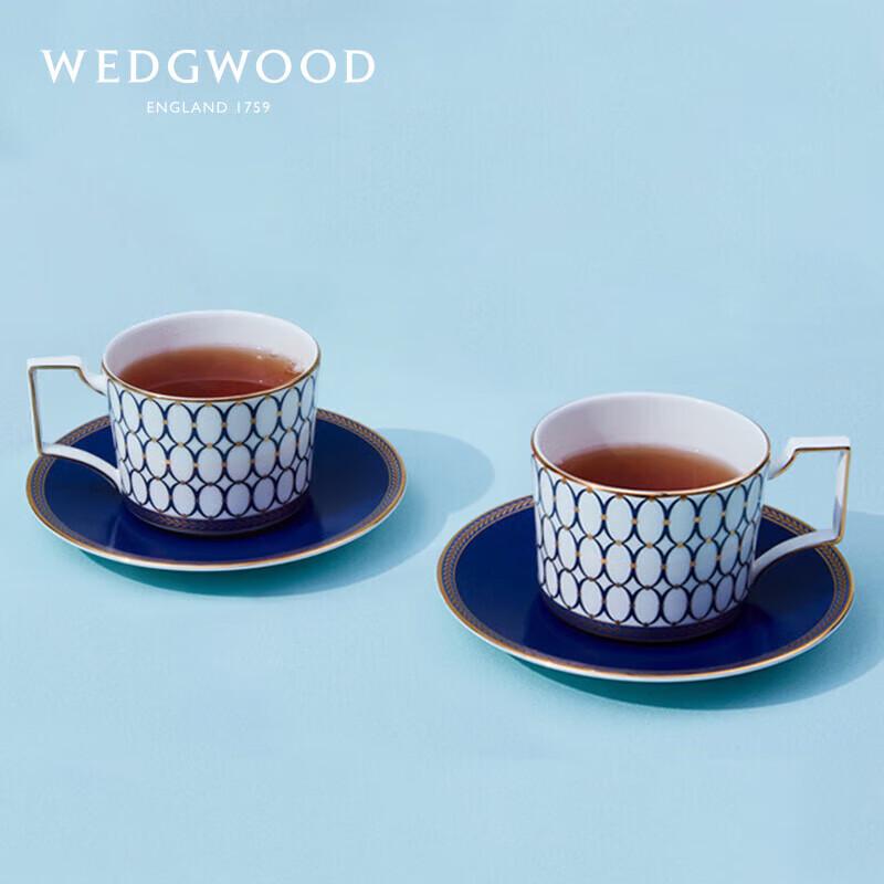 Wedgwood Golden Age 2-Cup & 2-Saucer Set