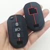 1pcs Silicone Key Cover Car Key Case For Citroen C5 C3 C4 C8 Berlingo and Peugeot Partner Rifter 208 308 508 407 2008 3008