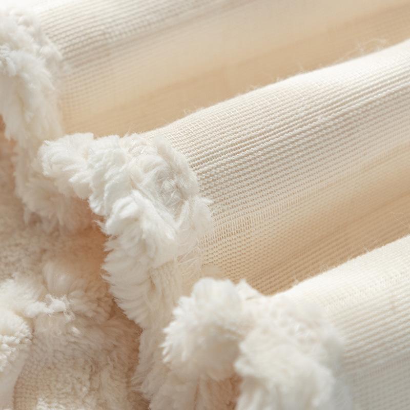 Sofa Cover Cloth Anti-Scratching Ins Style Sofa Towel Winter Plush Sofa Cover All-Inclusive Universal Sofa Cover Full Covered