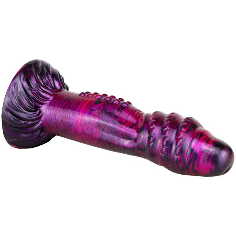 Faucet Color Liquid Silicone Anal Reamer Large Special-shaped Dragon Phallus Anal Masturbation Device Rear Court Sex Toy