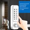 Handvat Keyless Mechanisch Digitaal Deurslot Code Wachtwoord Vergrendeling Zijdig Waterdicht Combinatie Metaal Tuinpoort Hek