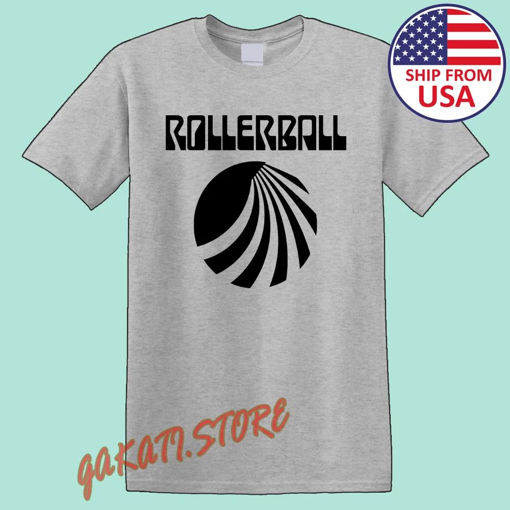 Rollerball Roller Ball Sci Fi Movie Men s Grey Size S-5XL 2XL