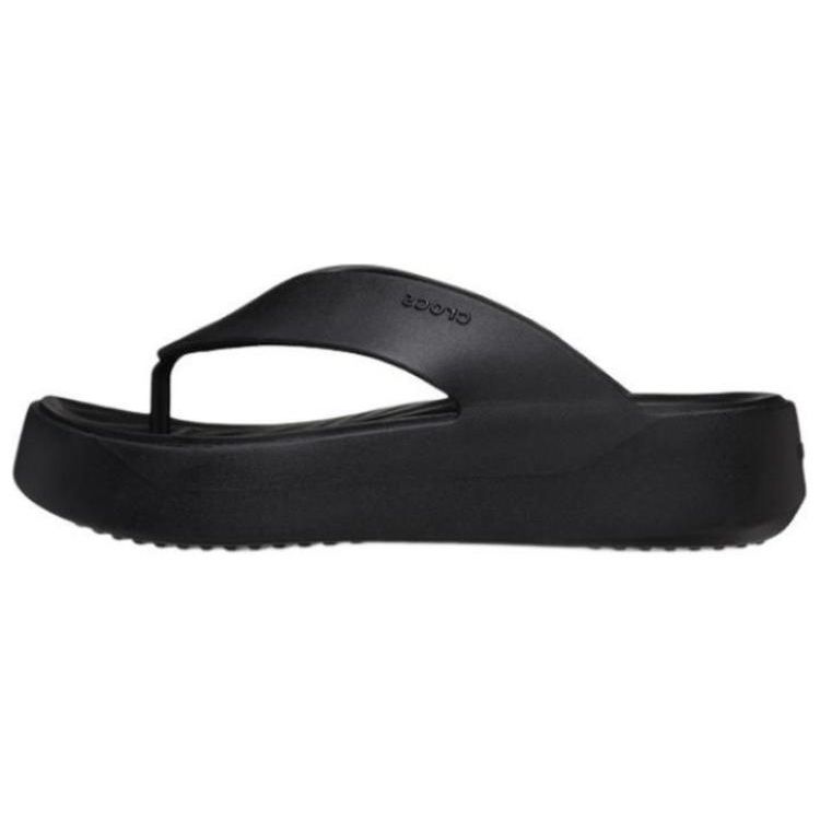 Crocs Fashionable Comfortable EVA Flip Flops Women Footwear Black 209410-001
