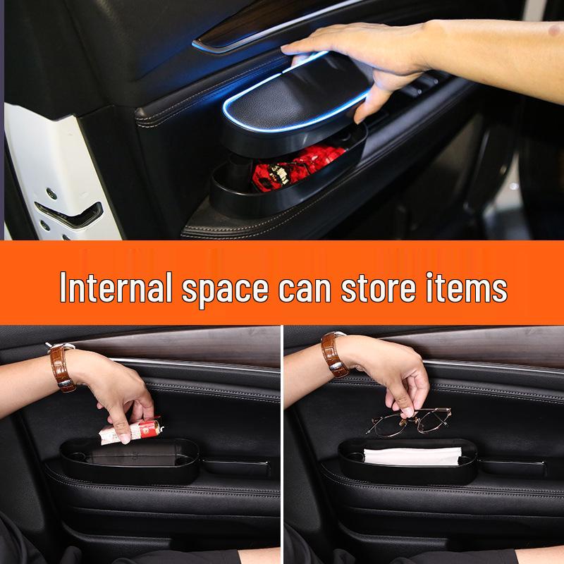 Universal Telescopic Car Armrest Pad with Storage