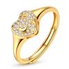 Original 925 Silver Adjustable Rings Eyes Clover Cat Dog Classic Design Ring High Quality Ladies Jewelry For Vacation