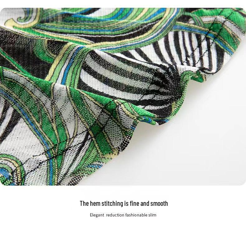 2025 Women's Mid-Length Mesh Sun Protection Shawl - Summer Fashion Lightweight Jacket and Airy Outerwear