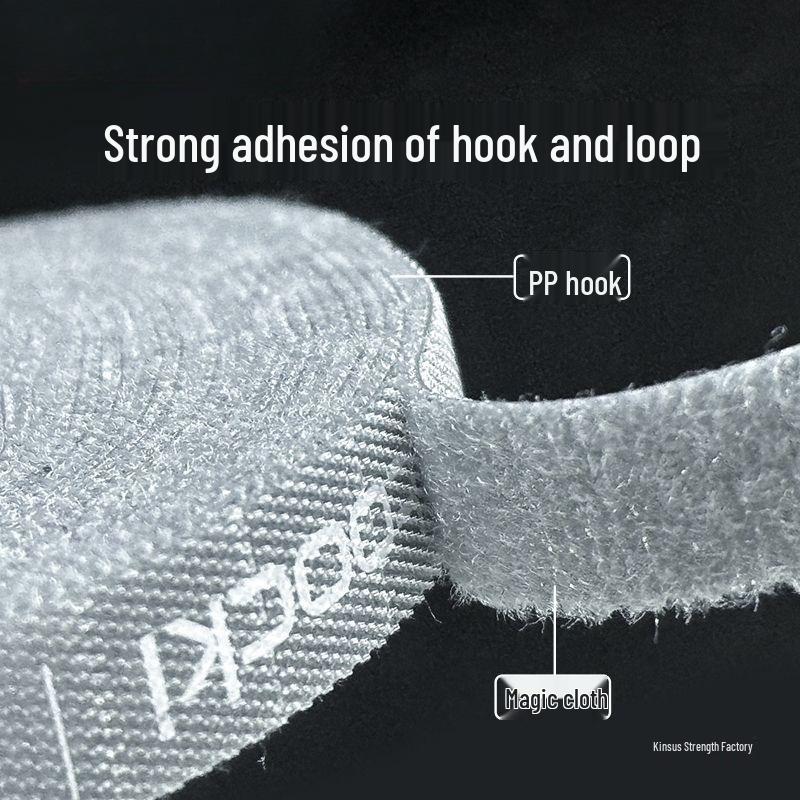 Hook & Loop Self-Adhesive Cable Organizer - Wall-Mounted Cord & Wire Ties
