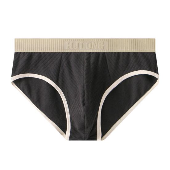 Pánské spodky Střední pas Velká velikost Písmeno Barevně ladící Pružné pohlcování potu Dobrá prodyšnost Denní nošení Sportovní kalhotky