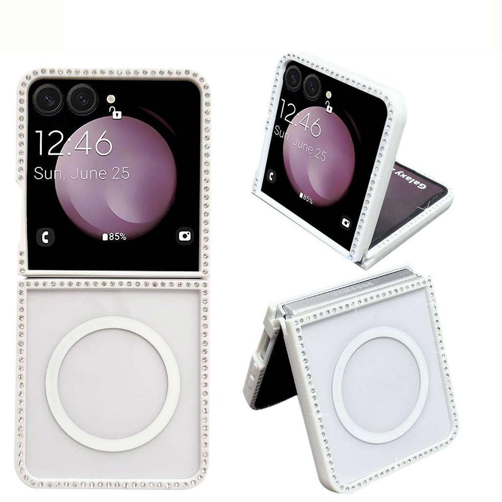 Etui do Samsung Galaxy Z Flip 7 6 5 4 3 Magsafe Odporne na wstrząsy Magnetyczne Przyleganie Pokrowiec Zderzaki do telefonu