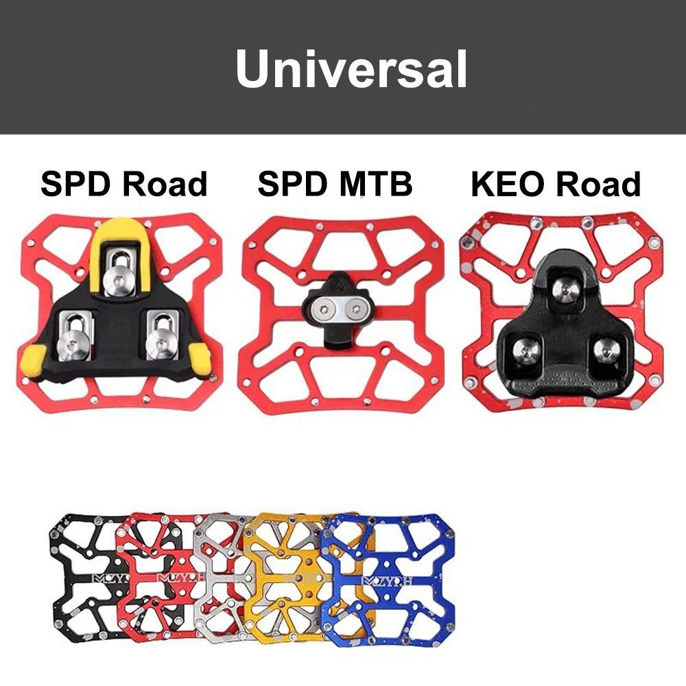 2 uds. Adaptadores de Plataforma Antideslizantes Ultraligeros para Pedales Automáticos de Bicicleta Pedales Automáticos Para SPD KEO