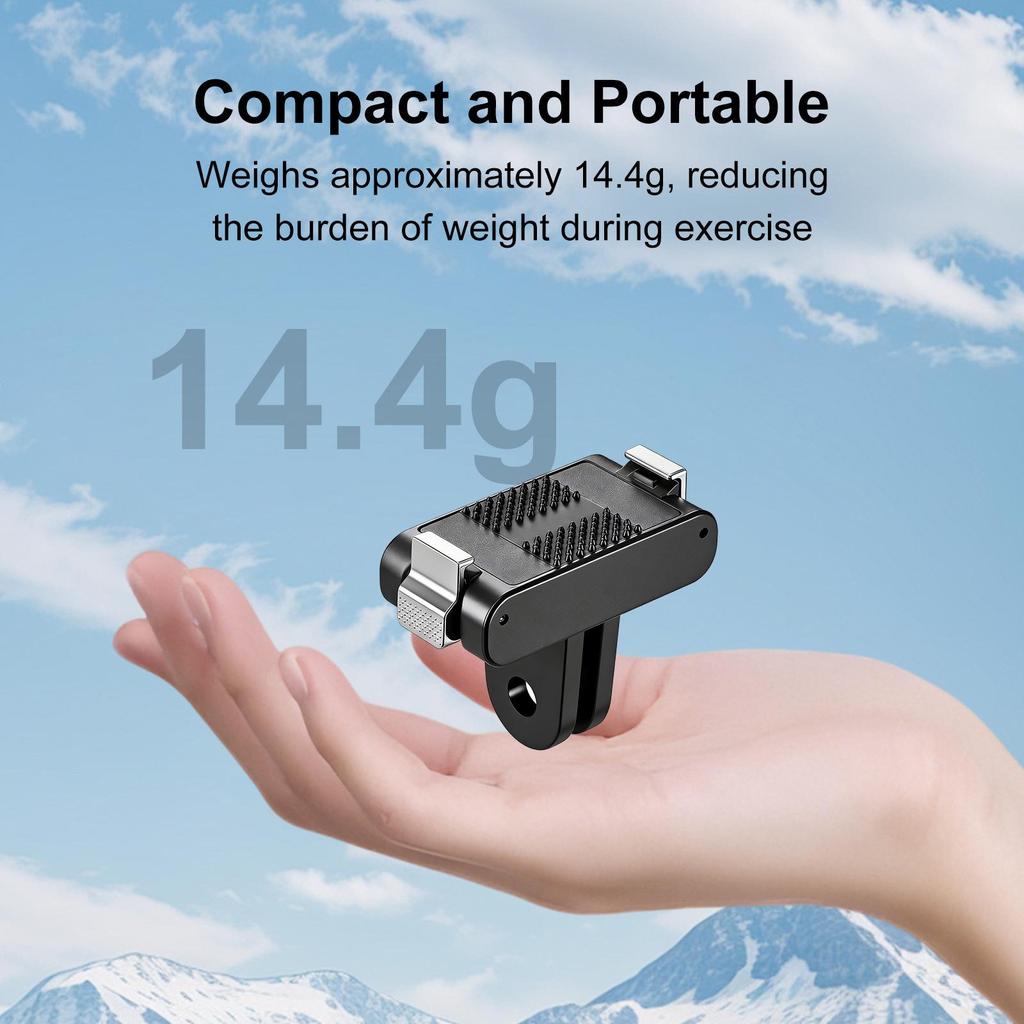 PULUZ Magnetic Quick Release Base for DJI Osmo Nano/Action 6 Camera