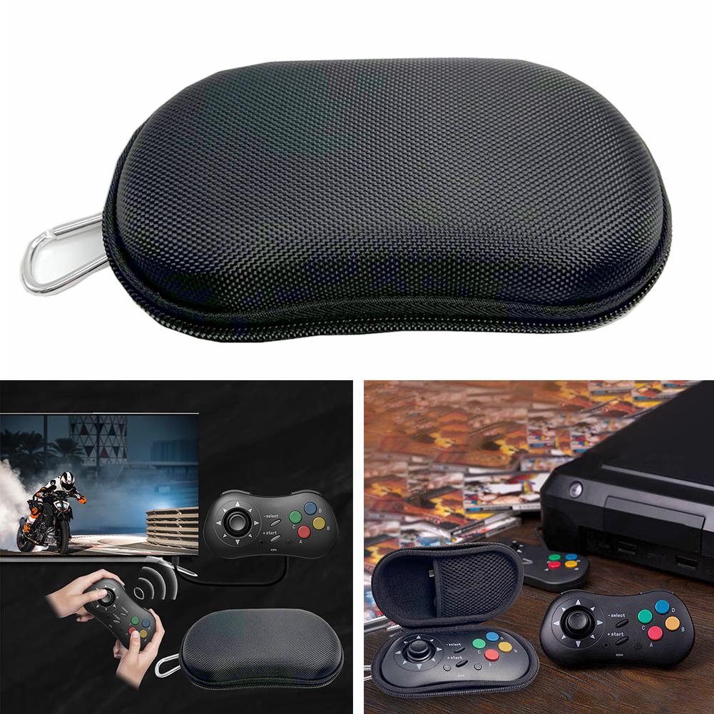EVA Hard Carrying Case Shockproof Travel Carry Bag Anti Scratch Zipper Carrying Bag for 8Bitdo NEOGEO/8Bitdo M30 Game Controller