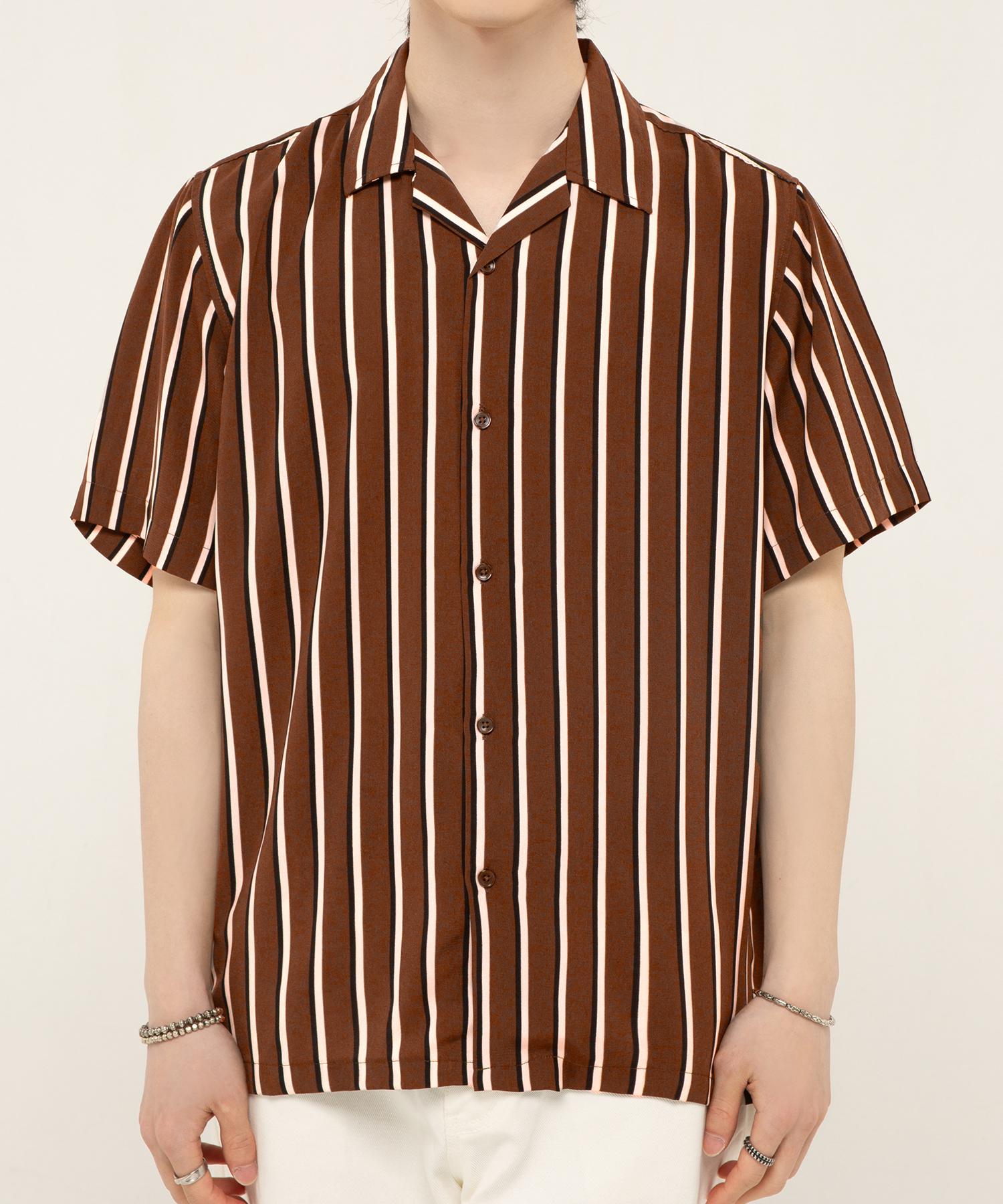 Under Air Frantz Half Shirts - Brown M