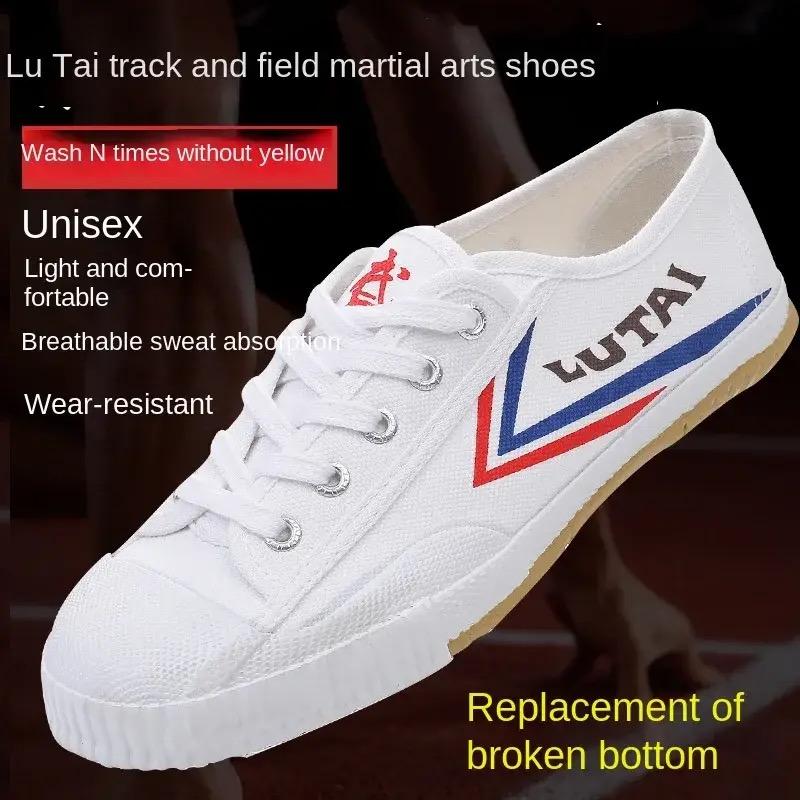 Sneakers da Allenamento Unisex Scarpe Kung Fu Scarpe Arti Marziali Traspiranti Scarpe Casual in Tela Uomo Donna Scarpe Tai Chi Taekwondo Wu Shu