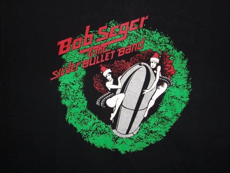 Bob Seger Wishing everyone a very Merry Christmas Black Men All Size Shirt Unisex T-Shirt XXXXL