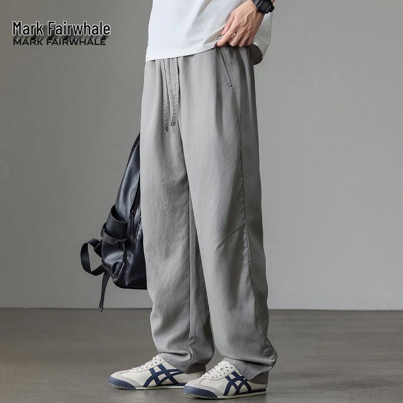 Mark Fairwhale Men s Summer Tencel Lyocell Casual Pants 32