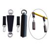 Durable Exercise Grips with Clip 1x Heavy Duty Non-Slip Exercise Grips for LAT