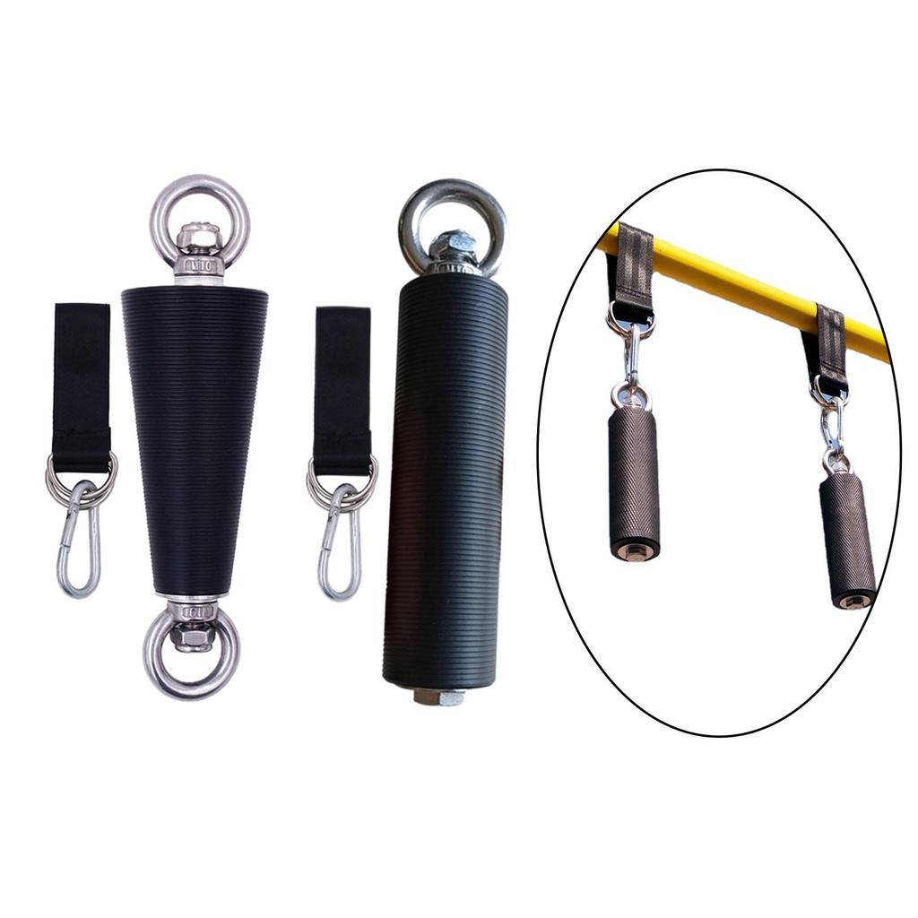 Durable Exercise Grips with Clip 1x Heavy Duty Non-Slip Exercise Grips for LAT