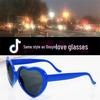 Heart-Shaped Light-Change Sunglasses - The Perfect Romantic Confession and Valentine's Date Accessory.