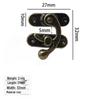 New Chinese Style Tin Box Clasp, Buckle & Hook for Wine or Gift Boxes