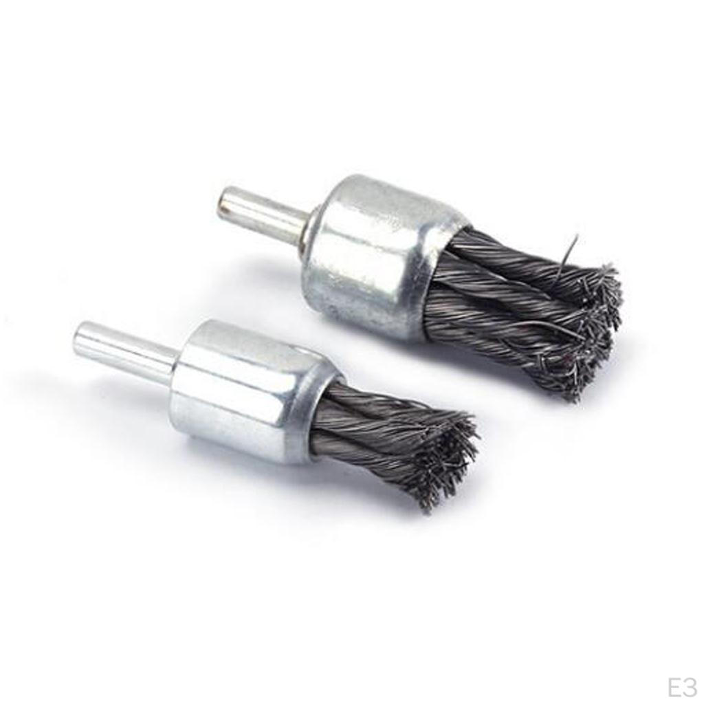 Knot Wire End Brush Fits For Die & Drill, Dia 25 20mm