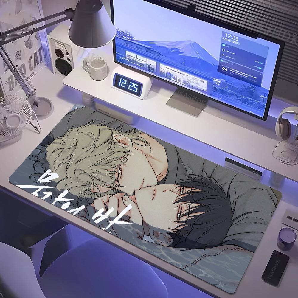 Manga L-Low Tide In Twilight Mousepad Non-slip Suitable For Office Computers Laptops E-sports Game Desk Mats XXL Keyboard
