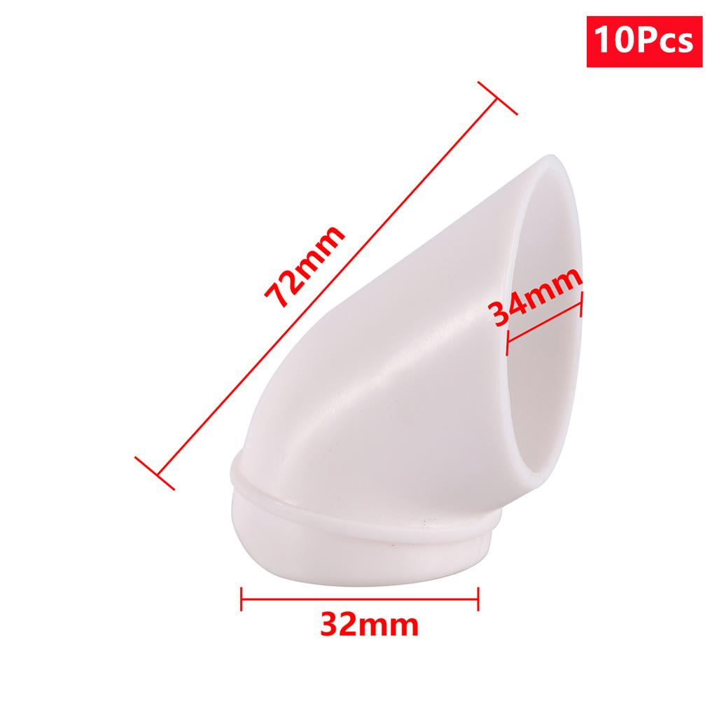 Pipe Fixed Planting Cup and Sponge Hydroponic Flowers Vegetables Nurturing Soilless Culture Planting Pot DIY Planting 10/100Pcs