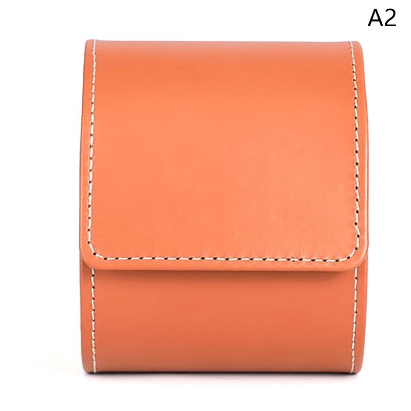 Watch Box 1/2/3 Slots Travel Watches Storage Case Organizer Jewelry Display Case Watch Roll Waterproof Pu Leather Organizer
