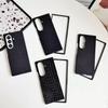 Klassische Vintage Leder Handyhülle für Samsung Galaxy Fold 8 Ultra 8 Wide ZFold 7 6 5 4 3 Rückseite mit Krokodilstruktur
