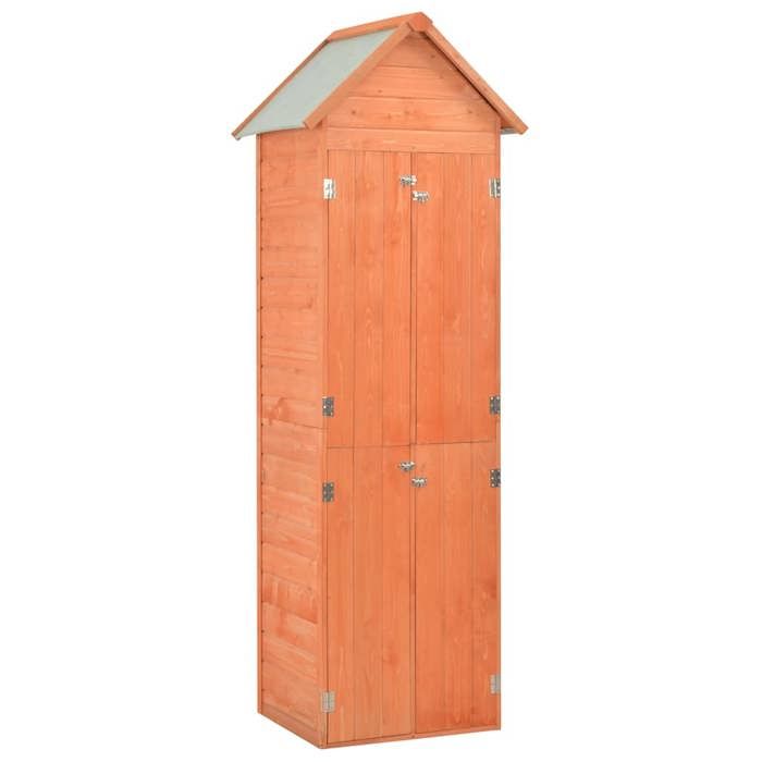 VidaXL Garden Shed 71 X 60 X 213 Cm Wood