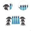 4Pcs Ignition Wire Loom Kit 7 8 9 mm Separators for Chevrolet SB BB Car