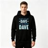 Men's I'm The Dave Print Casual Pullover Hoodie Long Sleeve Sweatshirt for Adults
