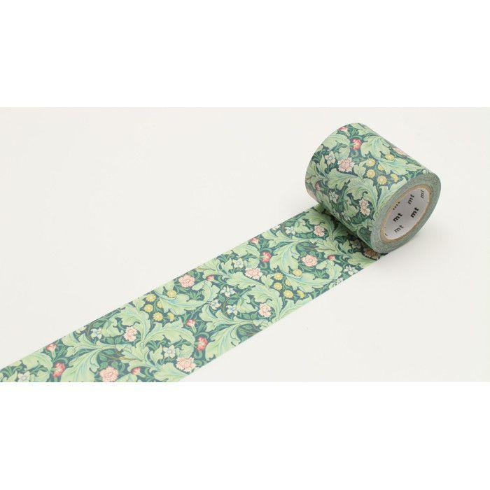 Masking Tape MT William Morris 5 Cm Floral Foliage