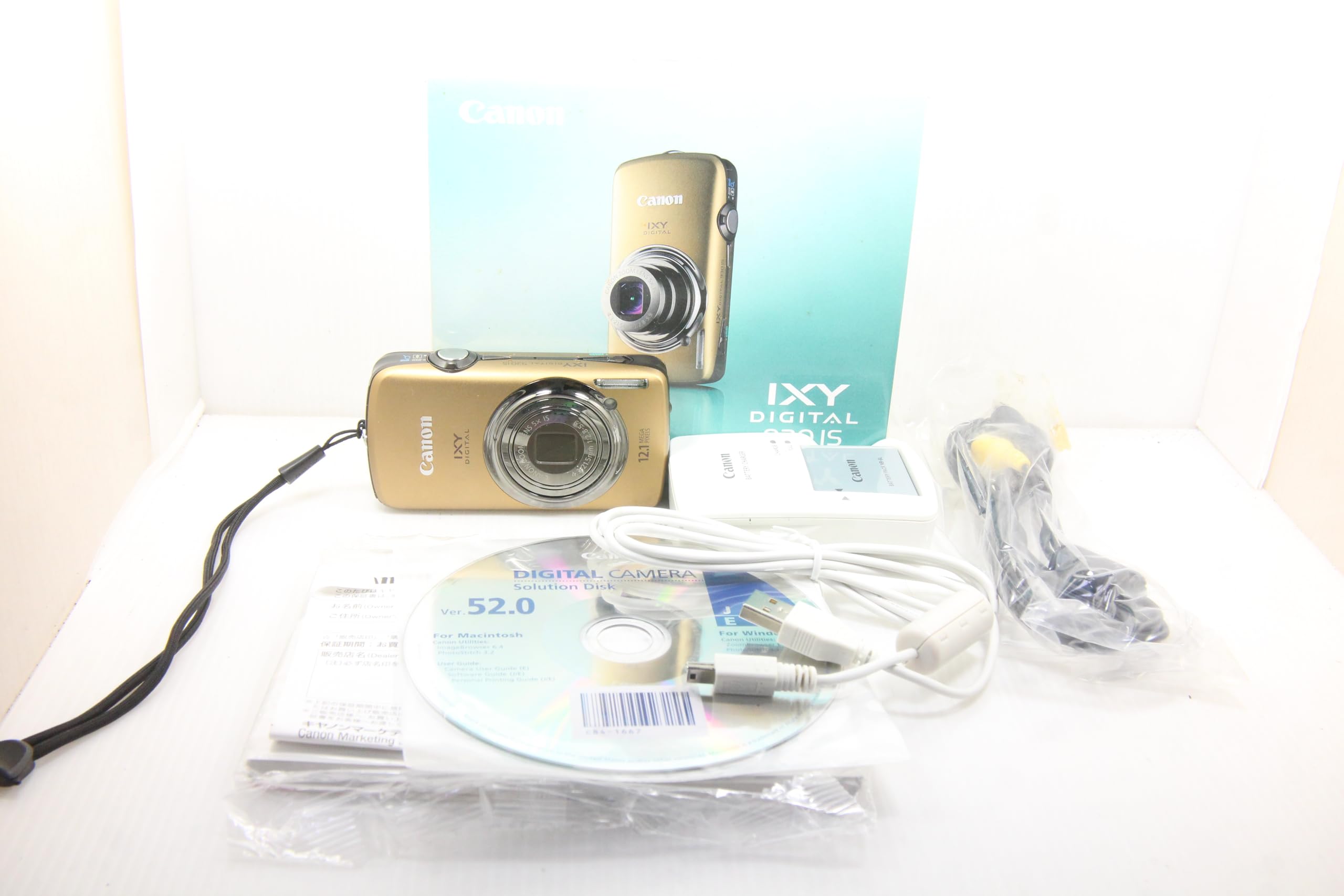 

Canon IXY DIGITAL 930 IS Digital Camera (Brown) (IXYD930IS(BW))