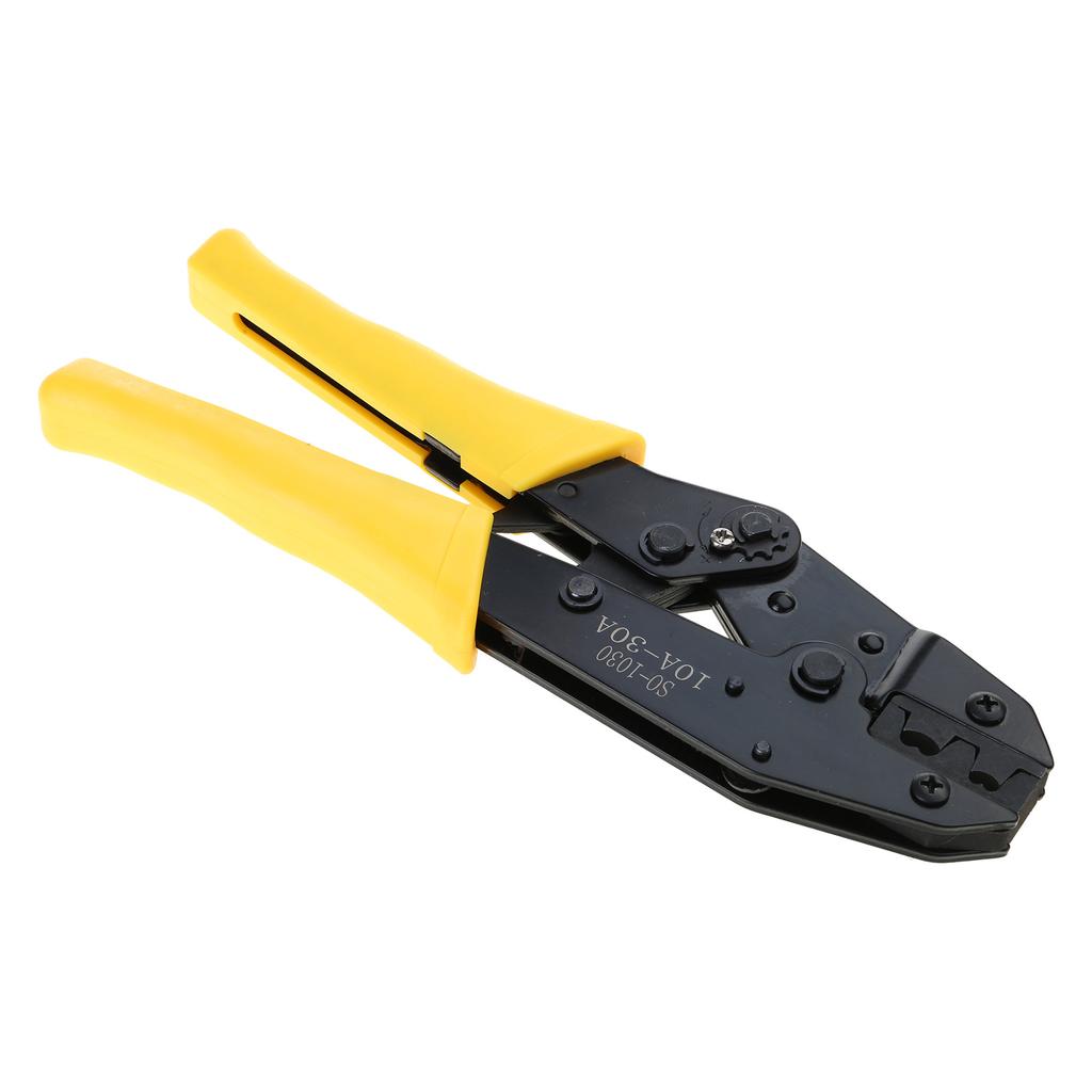 Ratcheting Wire Terminal Crimper Tool for Insulated Terminals Fixed Jaw Crimper Replace for Solar Crimper Panel PV-Cable