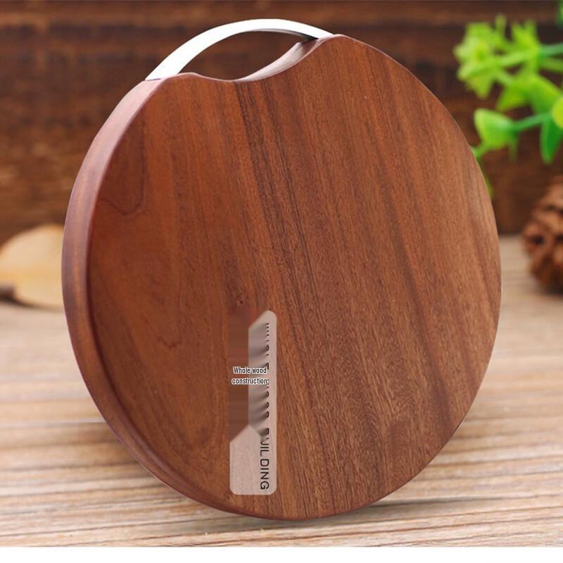 

Wutuo Round Ebony Wood Chopping Board