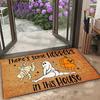 Halloween Floor Mat - Soft And Comfortable, Easy To Clean, Ideal For Garden Entrance And Holiday Decoration
