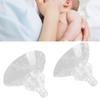 2pcs Nipple Shields ABS Silicone Contact Breast Shields Nipple Protector for Breastfeeding