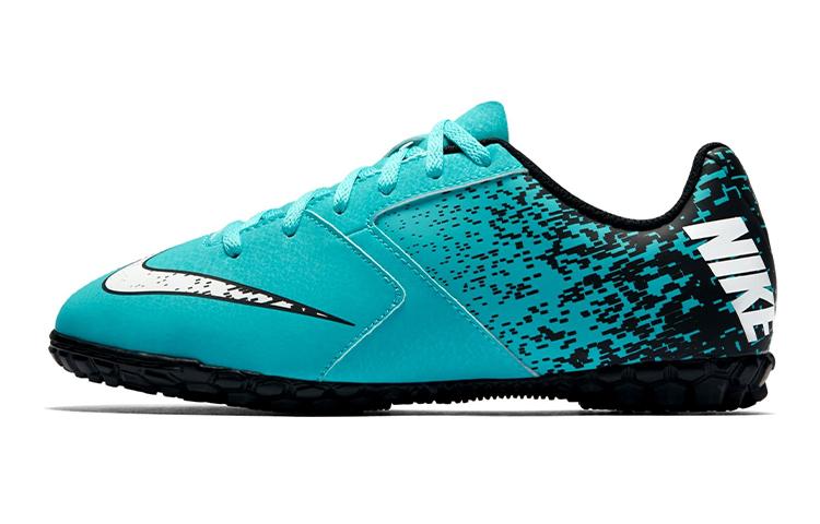 

Nike Bomba JR Bomba Abrasion Resistant Low top Soccer Shoes Blue Kids 826488-410 27