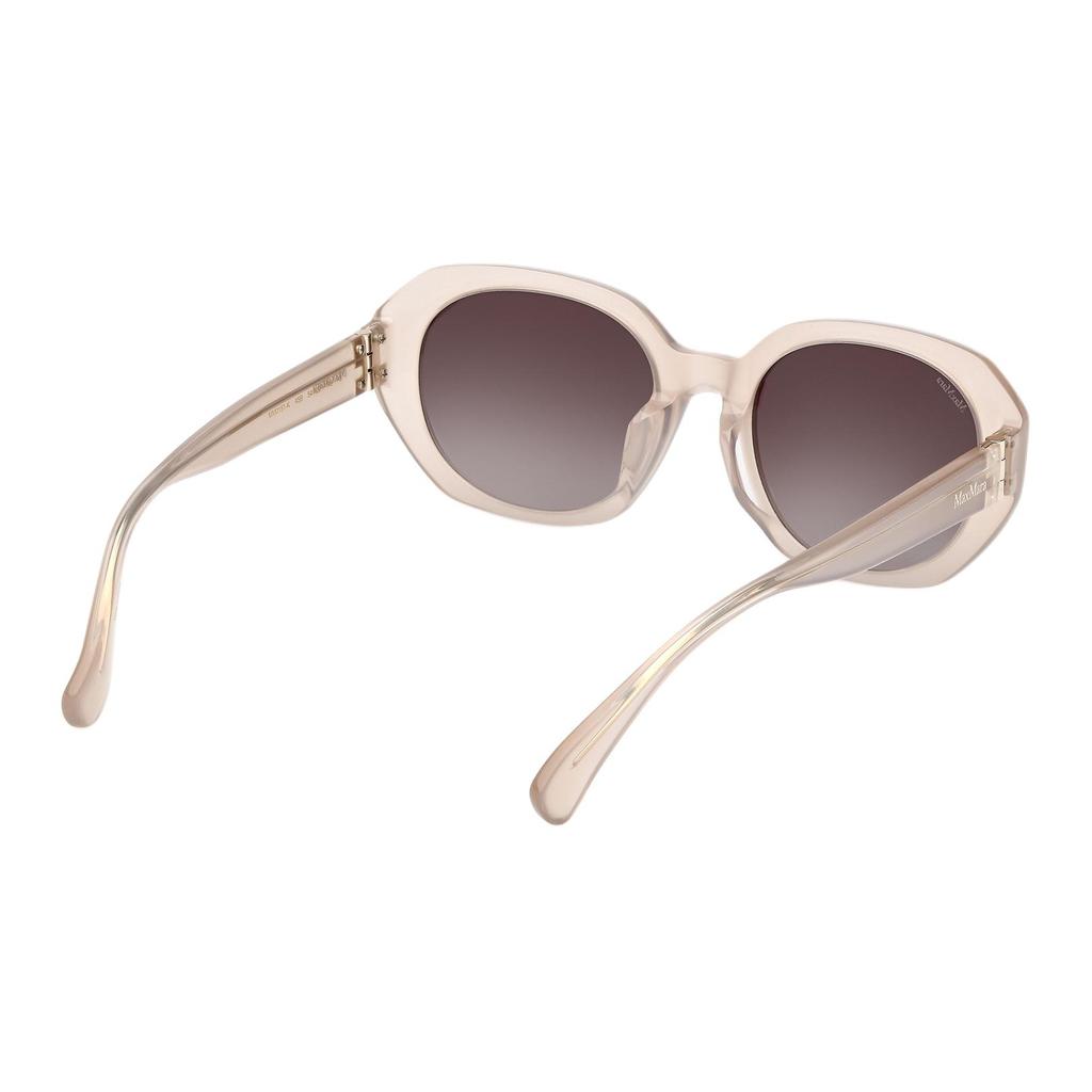 MaxMara Fashion Casual Irregular Frame Sunglasses Unisex Sunglasses Pink MM0151K-45B