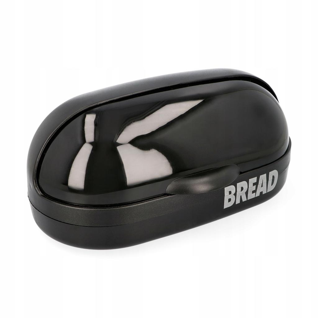 One-Piece Bread Bin Galicia Black Plastic 1 Pc