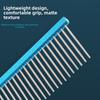 Pet Comb Stainless Steel Long Teeth Comb for Dogs & Cats Pet Hair Comb for Home Grooming Kit Removes Knots Mats & Tangles