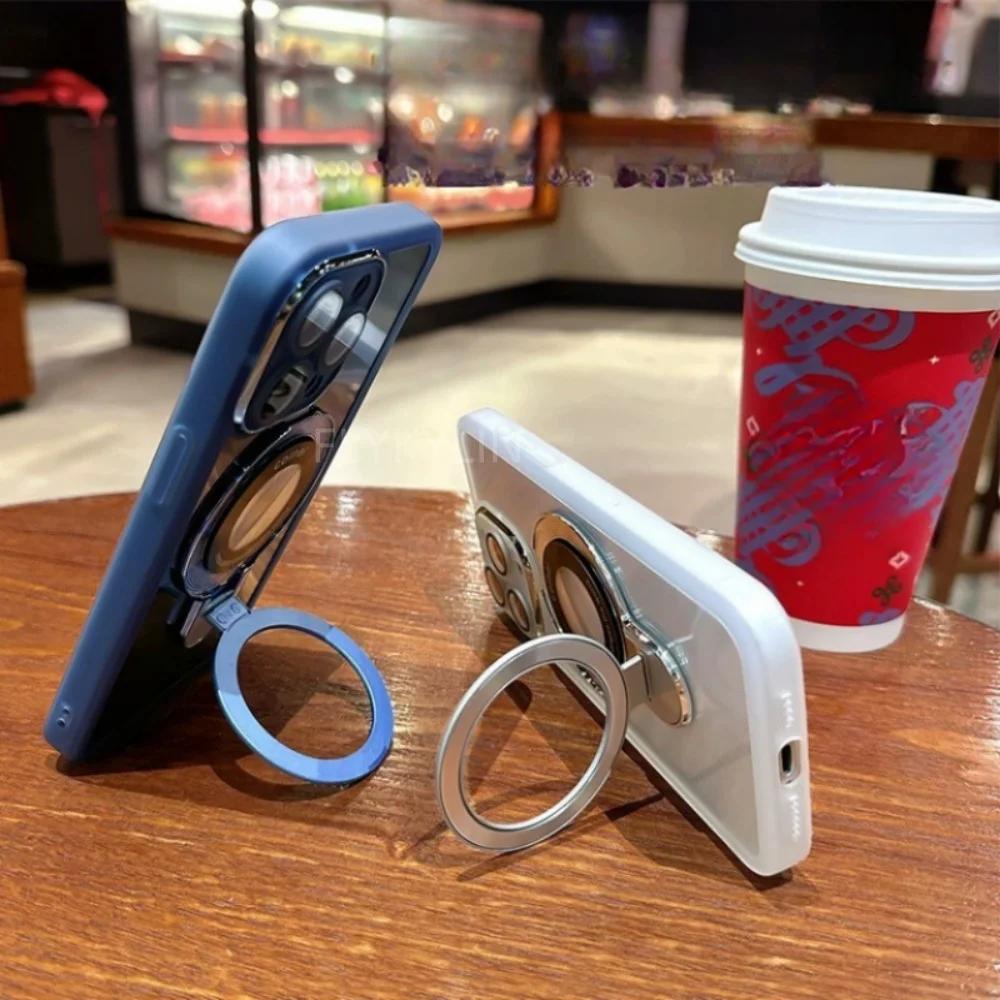 Ständer Halter Silikon Handyhülle Für Honor 200 Pro X6B X8B X6A X7A X7C X8A X9A X9C Magic 5 6 Lite Klar Transparent Hülle