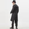Manteau Costume Gothique Automne/Hiver Halloween 2024 pour Homme