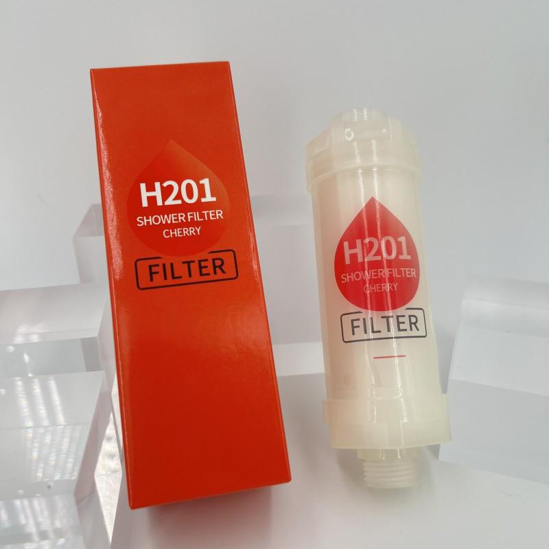 

H201 Ароматический фильтр для душа: Очиститель водопроводной воды для дехлорирования и улучшения состояния кожи Cherry scent