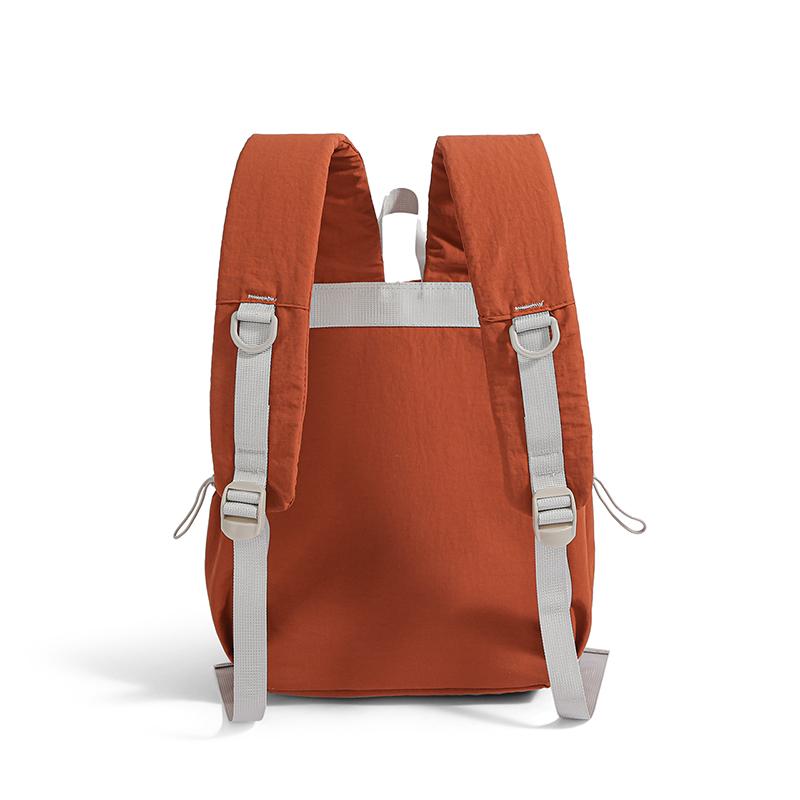 Student's Large Capacity Schoolbag Men's Color Contrast Backpack