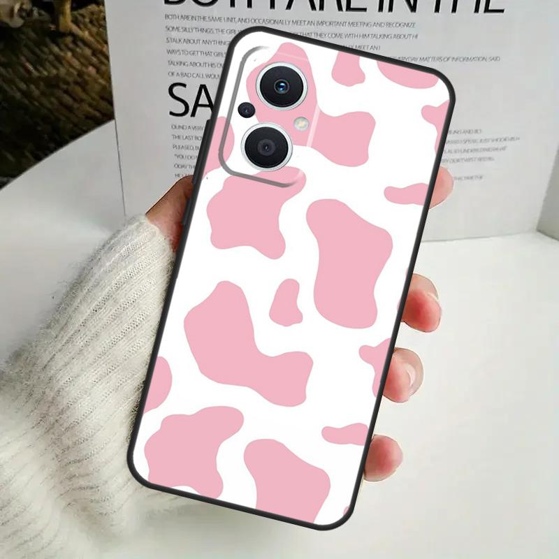 

Чехол для телефона с принтом коровы для OPPO Reno 14F 12F 12 11 13 F 10 Pro 8T 7 8 Lite OPPO Find X9 X8 X6 X5 Pro OPPO Reno7 4G