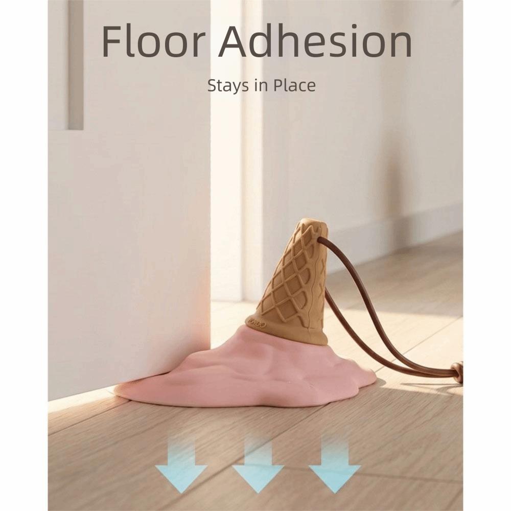 Detachable Door Stopper Bottom Suction Cup Anti-Collision Pad Safety Door Plug Home Safety