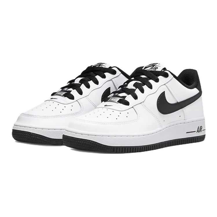 Nike Air Force 1 06 GS White Black Kids Sneakers DH9600-102